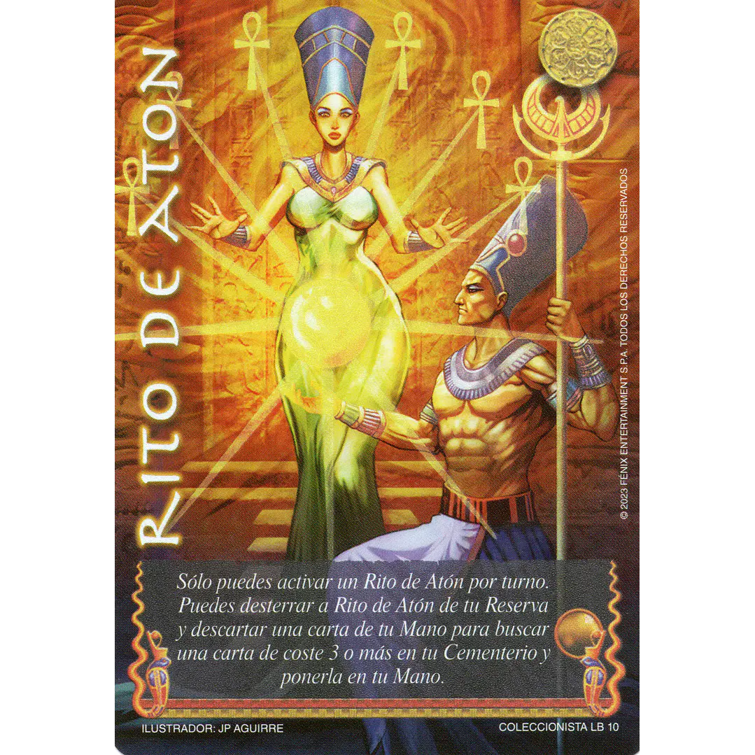 RITO DE ATON COLECCIONISTA - SINGLES MITOS Y LEYENDAS 1