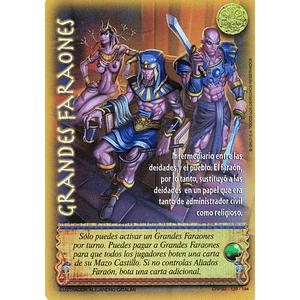 GRANDES FARAONES - SINGLES MITOS Y LEYENDAS