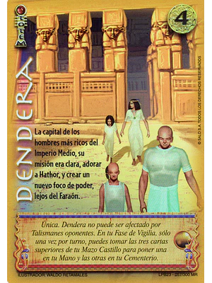 DENDERA - SINGLES MITOS Y LEYENDAS