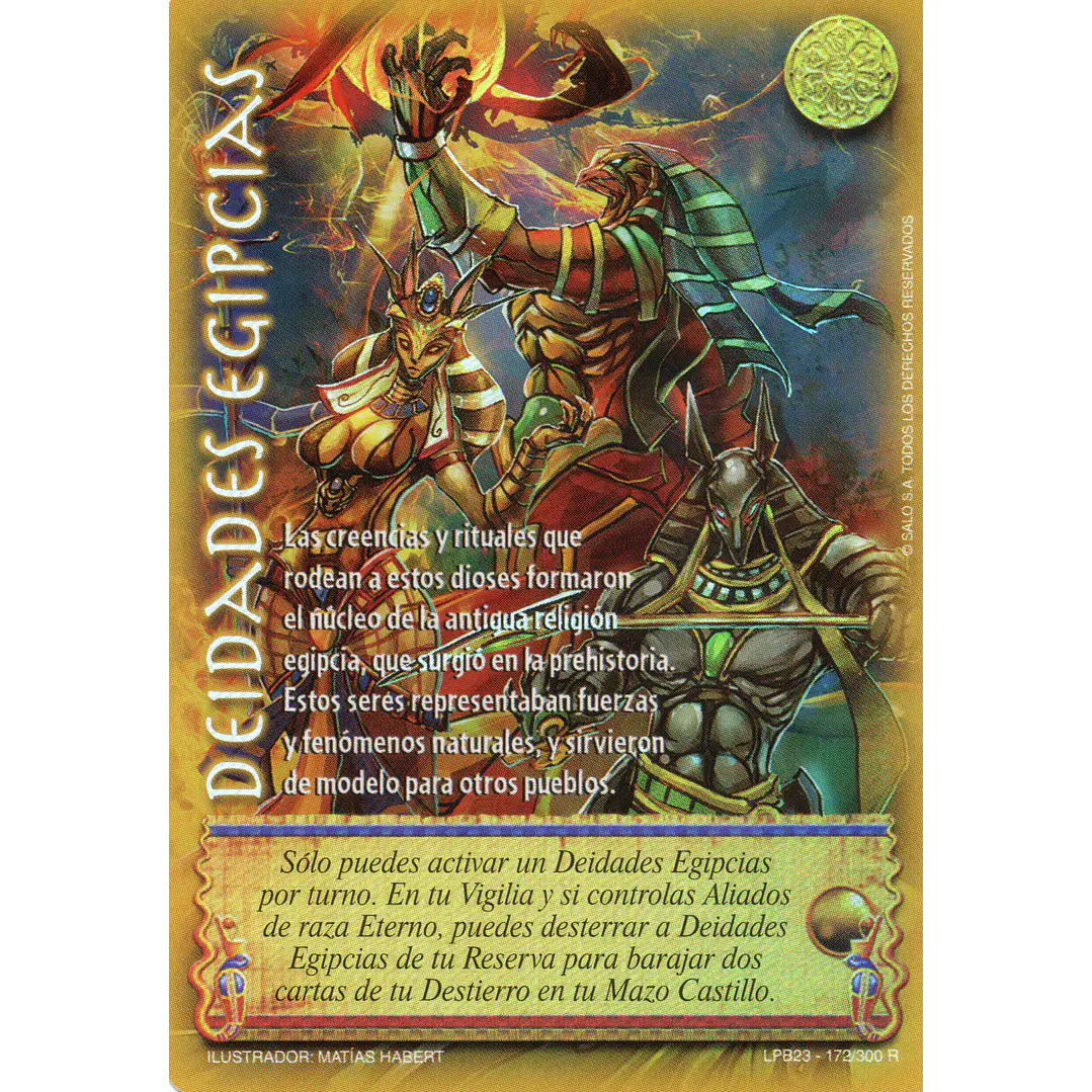 DEIDADES EGIPCIAS - SINGLES MITOS Y LEYENDAS 1