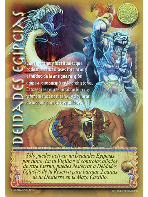 DEIDADES EGIPCIAS - SINGLES MITOS Y LEYENDAS