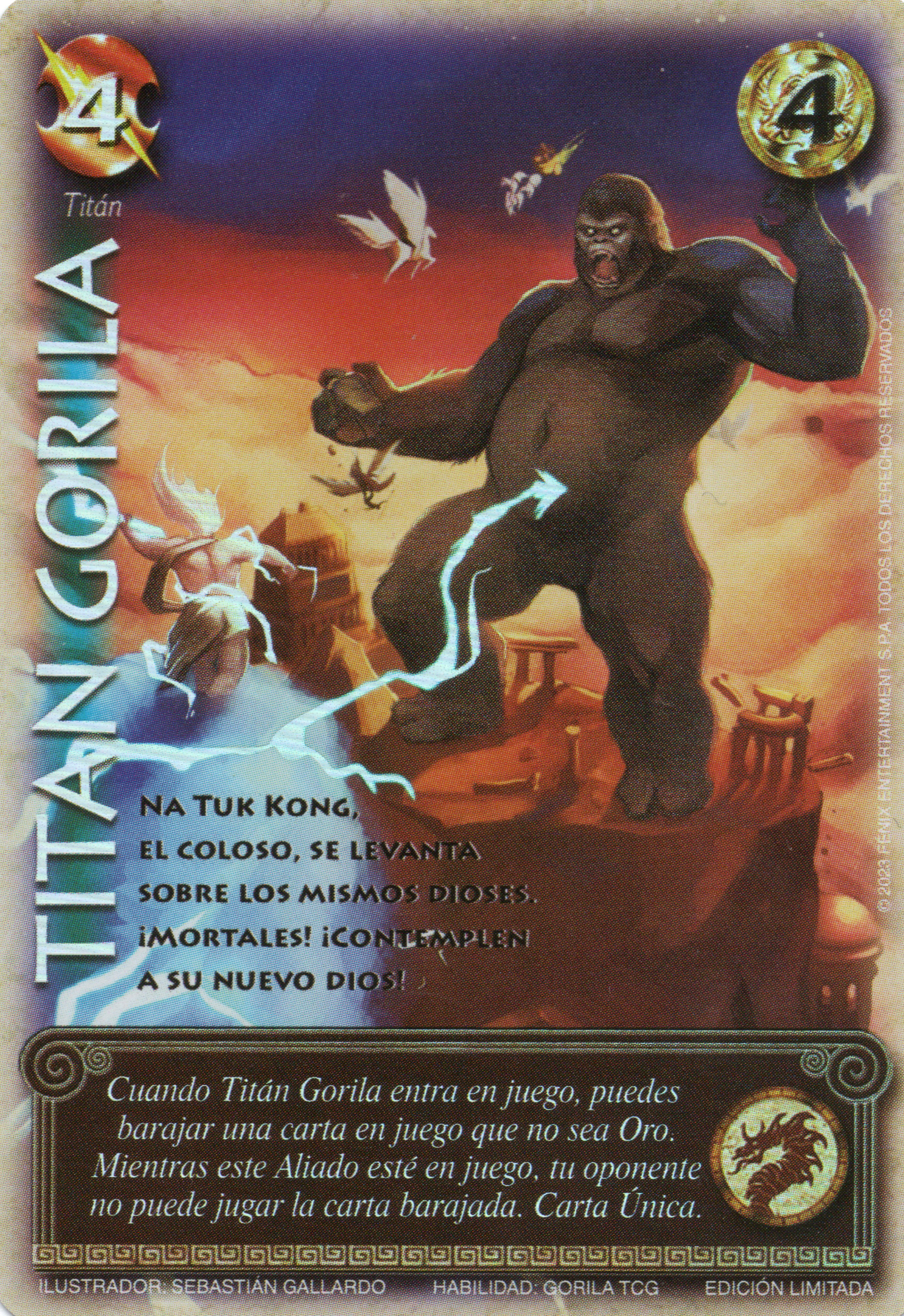 TITAN GORILA JO - SINGLES MITOS Y LEYENDAS