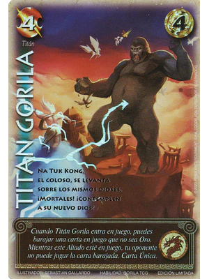 TITAN GORILA JO - SINGLES MITOS Y LEYENDAS