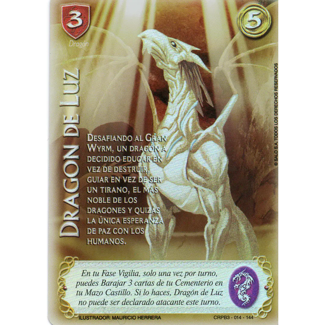 DRAGÓN DE LUZ (KIT RACIAL 2024 - FOIL) 1