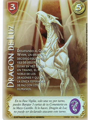 DRAGÓN DE LUZ (KIT RACIAL 2024 - FOIL)