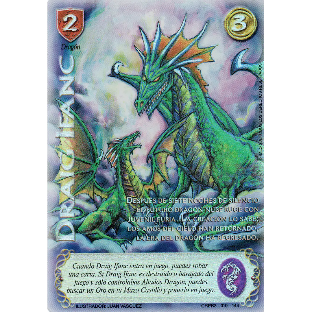 DRAIG IFANC (KIT RACIAL 2024 - FOIL) - SINGLES MITOS Y LEYENDAS 1
