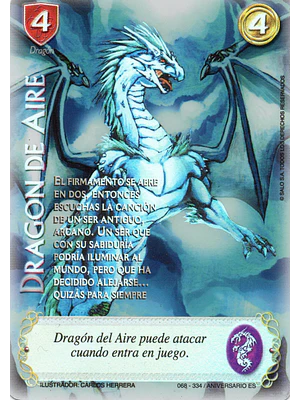 DRAGON DE AIRE - SINGLES MITOS Y LEYENDAS