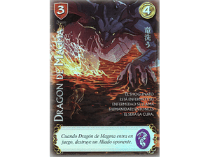 DRAGON DE MAGMA SHOGUN - SINGLES MITOS Y LEYENDAS