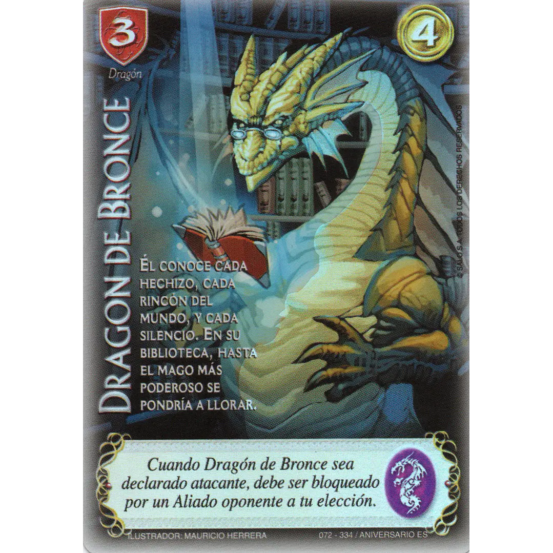 DRAGON DE BRONZE - SINGLES MITOS Y LEYENDAS 1
