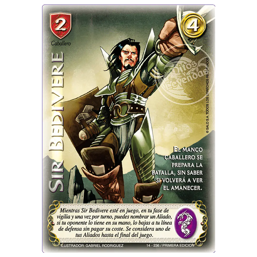 SIR BEDIVERE - SINGLES MITOS Y LEYENDAS 1