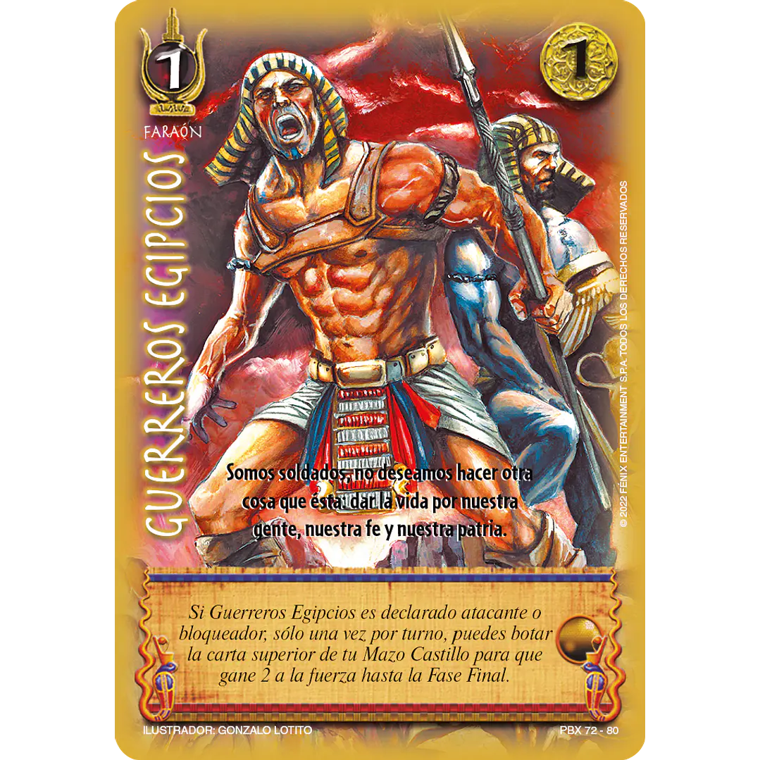 GUERREROS EGIPCIOS ALTERNATIVO - SINGLES MITOS Y LEYENDAS 1