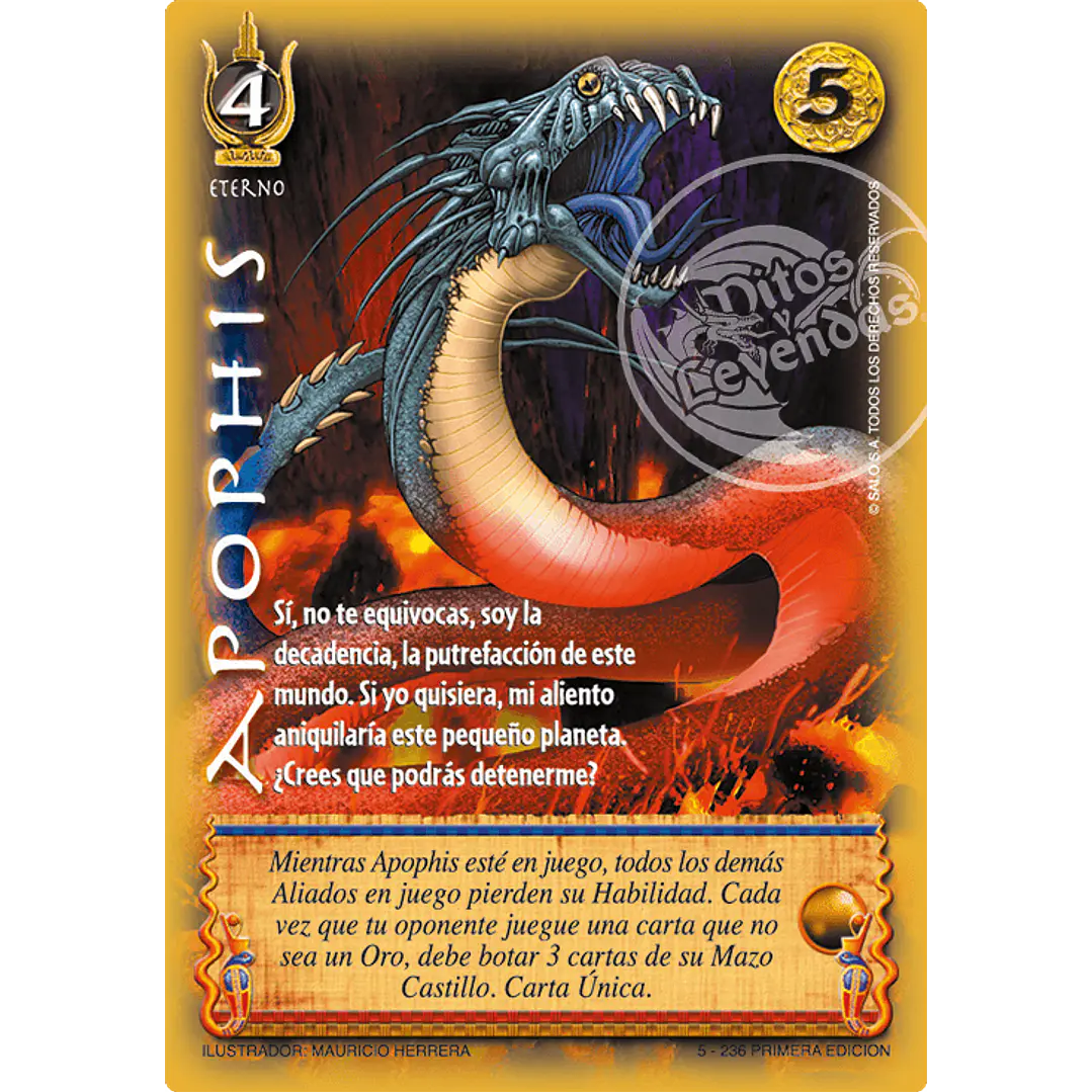 APOPHIS - SINGLES MITOS Y LEYENDAS 1