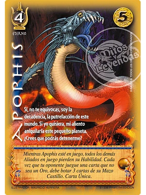 APOPHIS - SINGLES MITOS Y LEYENDAS