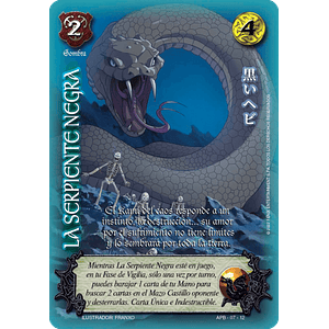 LA SERPIENTE NEGRA SHOGUN - SINGLES MITOS Y LEYENDAS