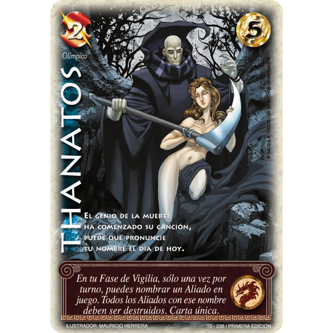 THANATOS - SINGLES MITOS Y LEYENDAS 1