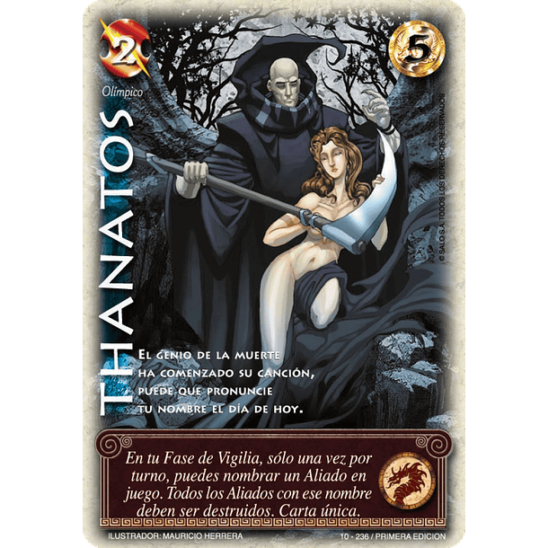 THANATOS - SINGLES MITOS Y LEYENDAS