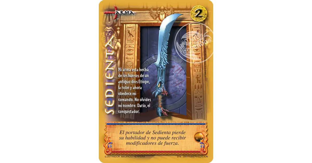 SEDIENTA - SINGLES MITOS Y LEYENDAS