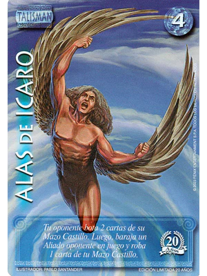 ALAS DE ICARO EDICION LIMITADA  - SINGLES MITOS Y LEYENDAS