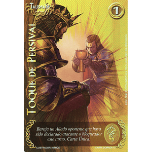 TOQUE DE PERSIVAL DORADA  - SINGLES MITOS Y LEYENDAS