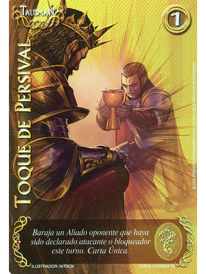 TOQUE DE PERSIVAL DORADA  - SINGLES MITOS Y LEYENDAS
