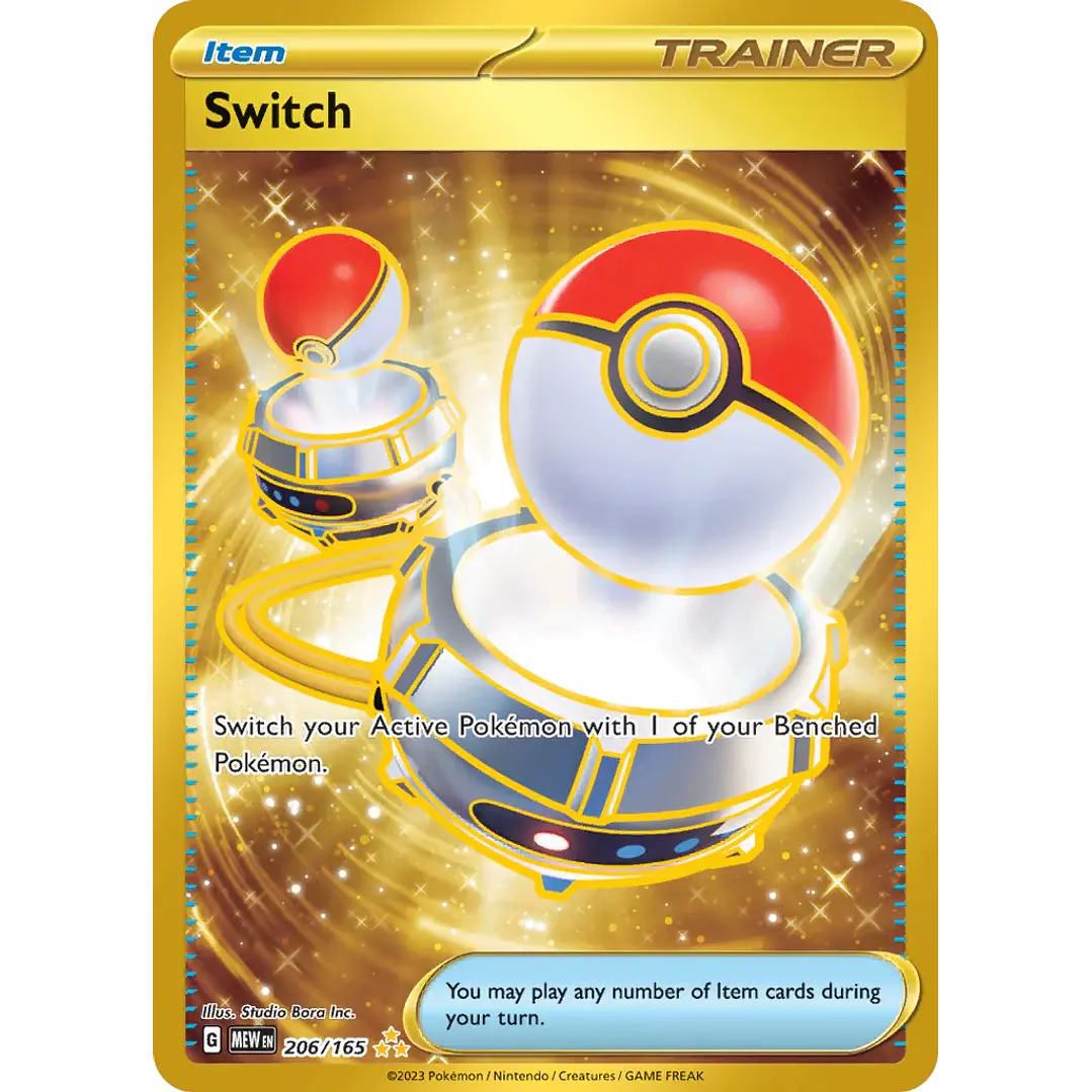 Switch - 206/165 - Gold Secret Rare - Ingles 1