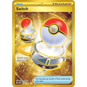 Switch - 206/165 - Gold Secret Rare - Ingles