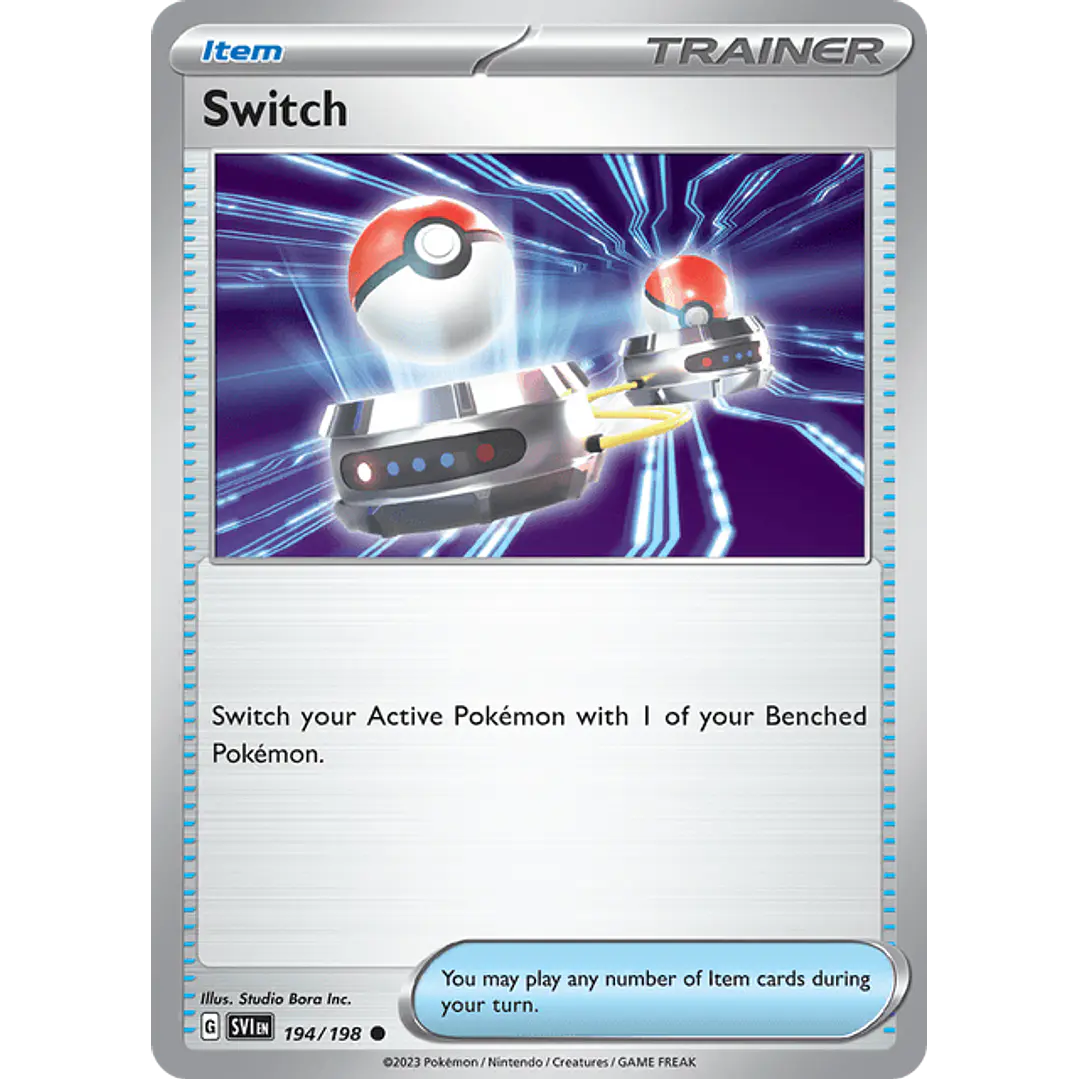 Switch - 194/198 - Singles Pokemon TCG 1