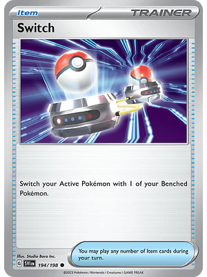 Switch - 194/198 - Singles Pokemon TCG