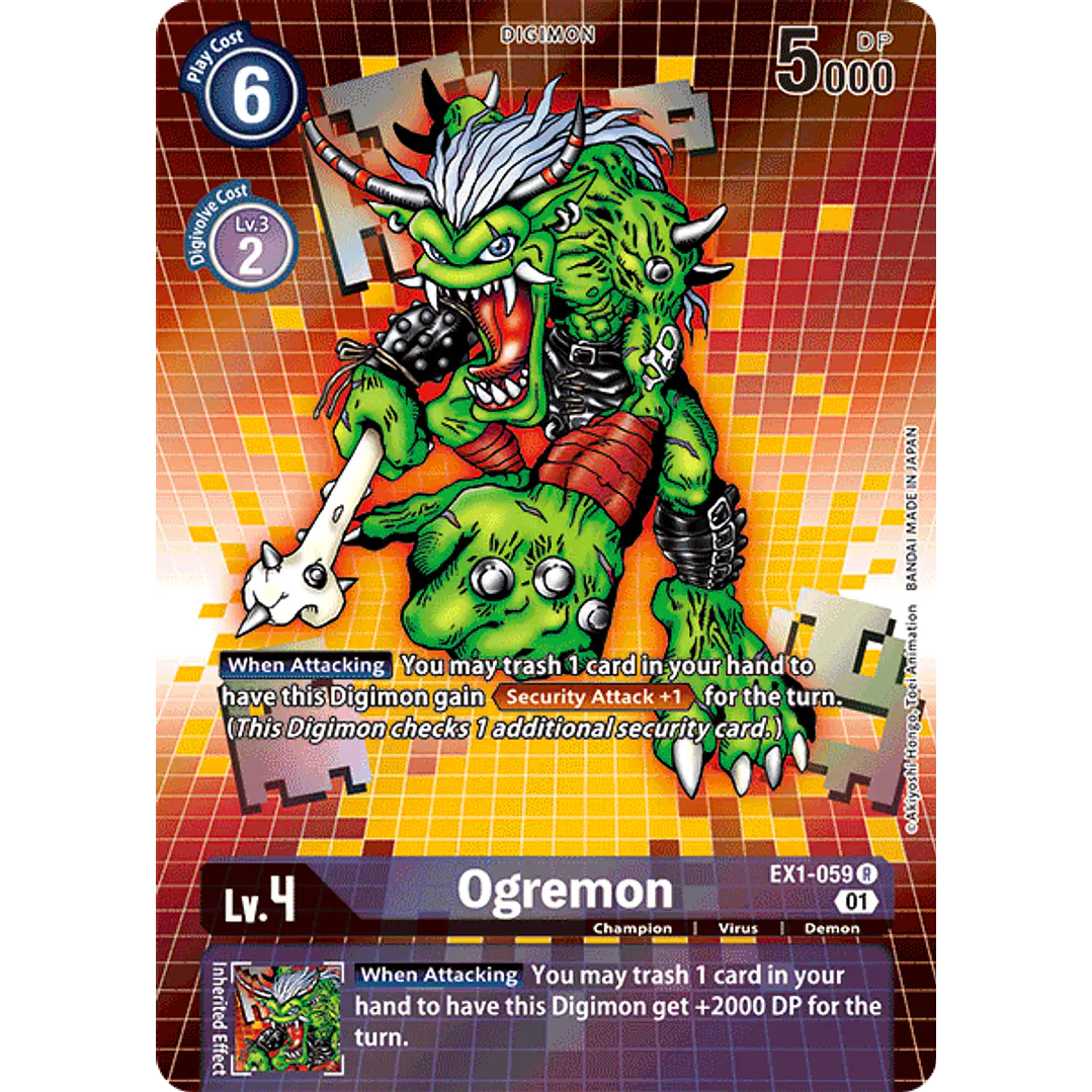 OGREMON ALTERNATE ART EX-059 1