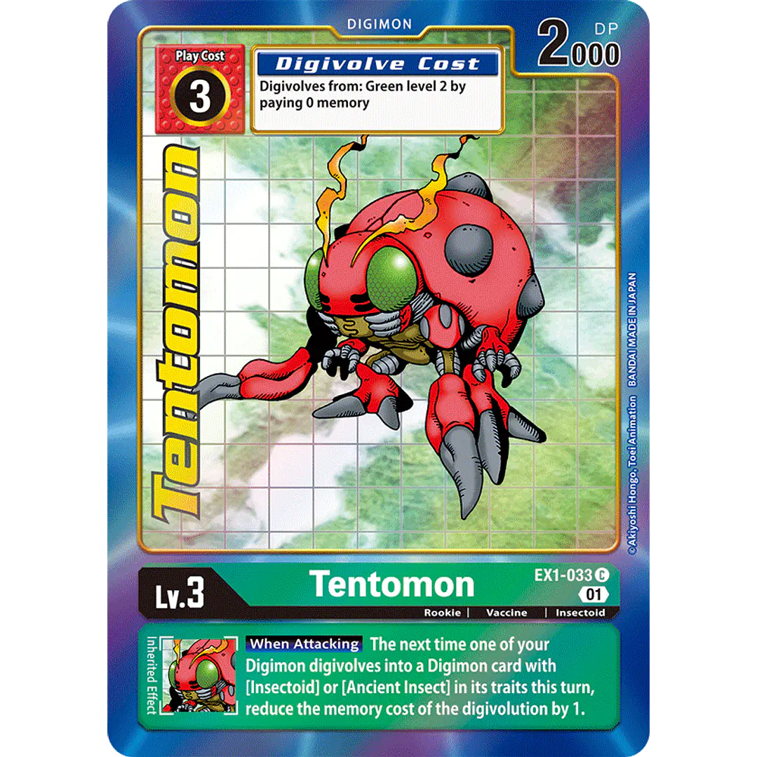 TENTOMON ALTERNATE ART EX-033 1