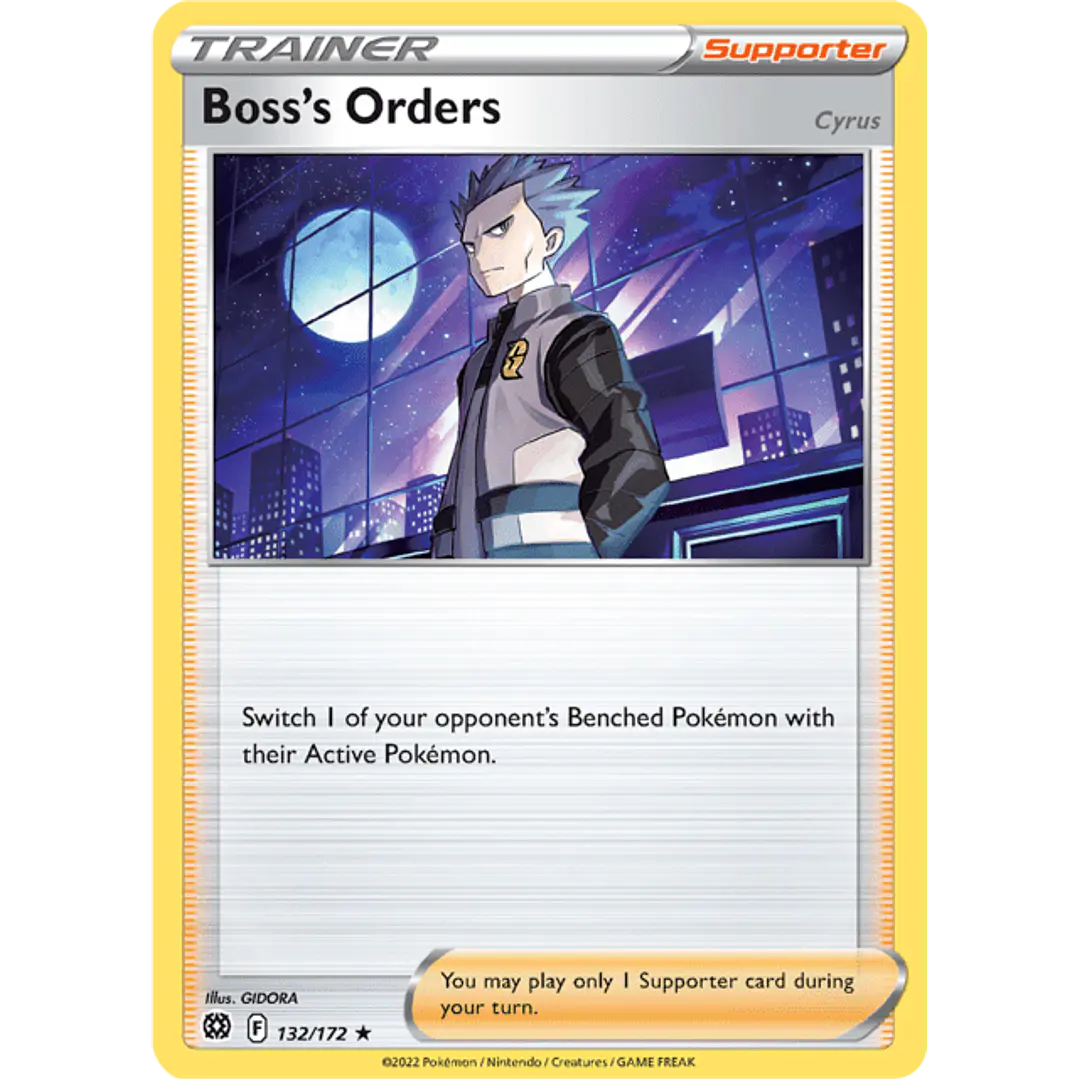 Boss's Orders - 132/172 - Singles Pokemon 1