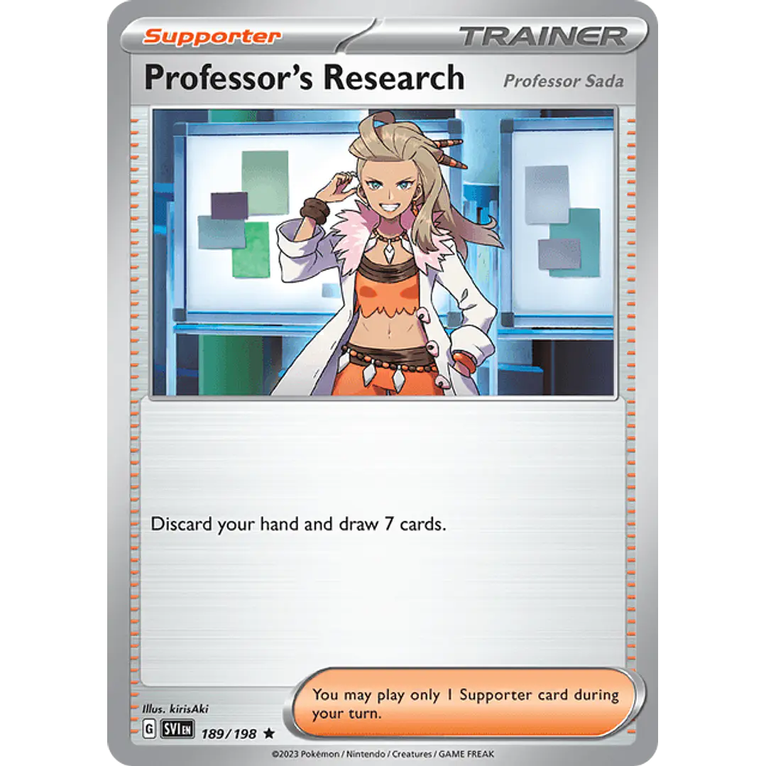 Professor's Research (Variedades) - Singles Pokemon 1