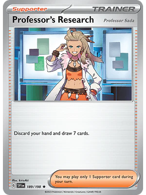 Professor's Research (Variedades) - Singles Pokemon