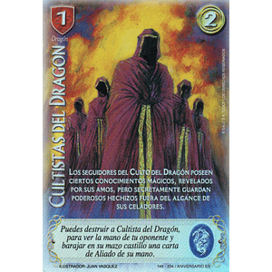CULTISTAS DEL DRAGON FOIL - SINGLES MITOS Y LEYENDAS