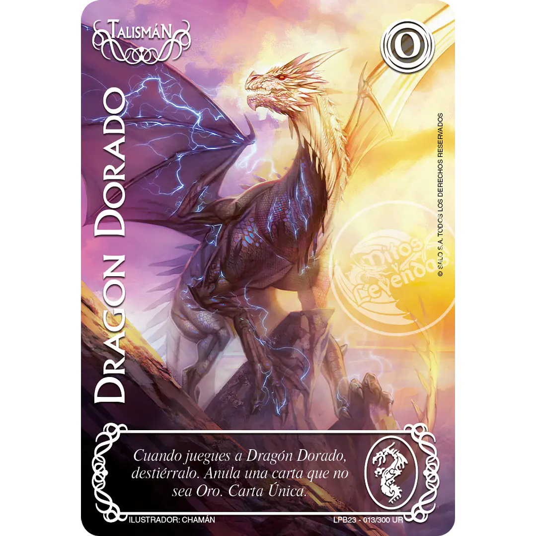 DRAGON DORADO UR - SINGLES MITOS Y LEYENDAS 1