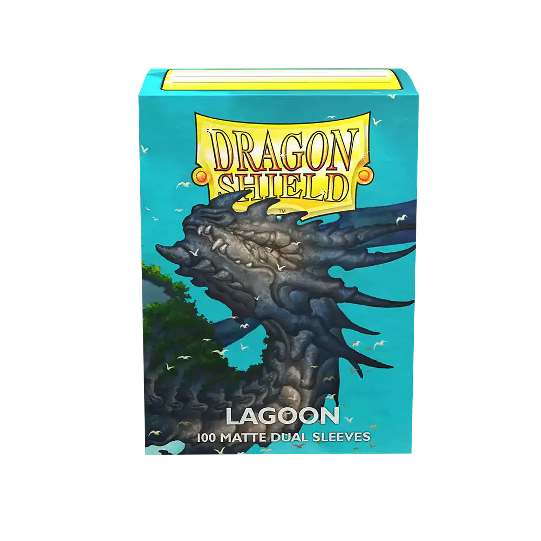 DRAGON SHIELD MATTE DUAL SLEEVE 100CT - LAGOON 1