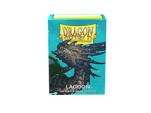 DRAGON SHIELD MATTE DUAL SLEEVE 100CT - LAGOON