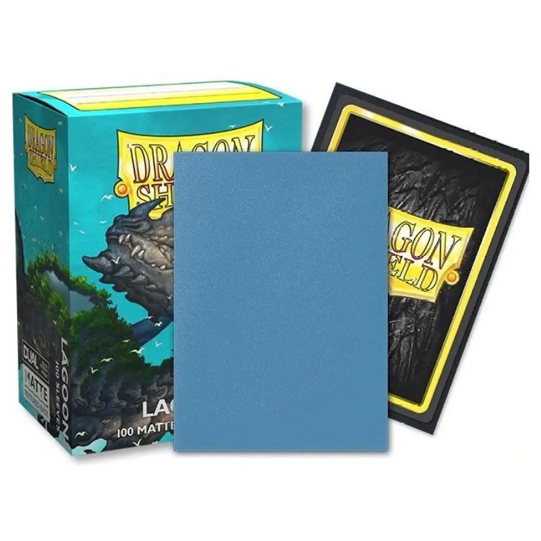 DRAGON SHIELD MATTE DUAL SLEEVE 100CT - LAGOON 3
