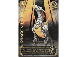 DRAGON DE LUZ SECRETA PROMO - SINGLES MITOS Y LEYENDAS