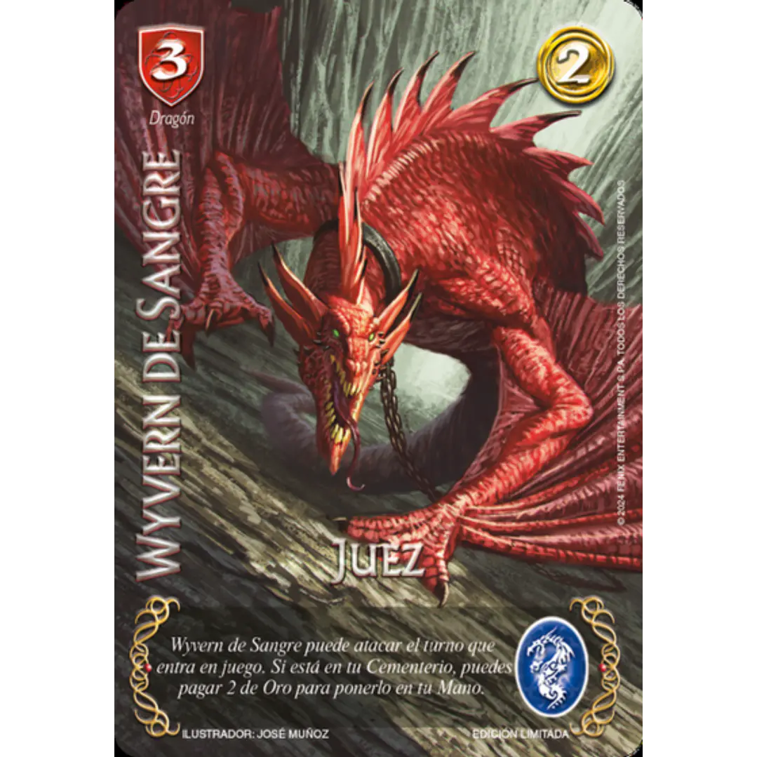 WYVERN DE SANGRE JUEZ FULL ART - SINGLES MITOS Y LEYENDAS 1
