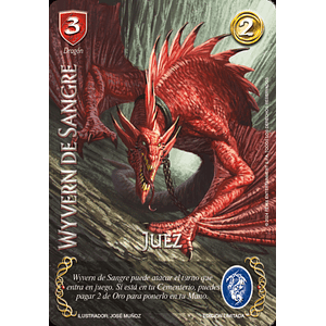 WYVERN DE SANGRE JUEZ FULL ART - SINGLES MITOS Y LEYENDAS