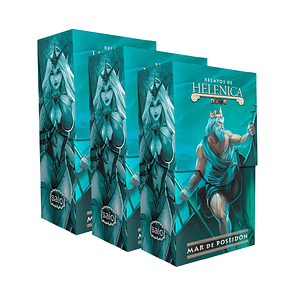 KIT RELATOS DE HELENICA - MAR DE POSEIDON X3