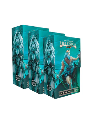 KIT RELATOS DE HELENICA - MAR DE POSEIDON X3