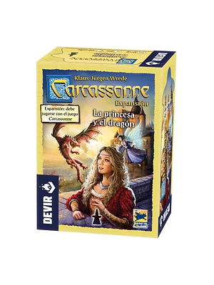 Carcassonne: La Princesa y el Dragon (2da edicion) - DEVIR
