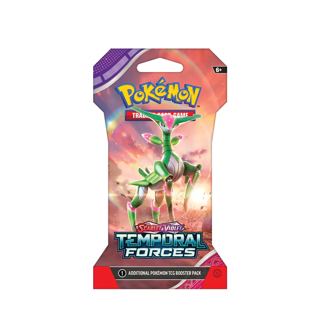 Escarlata y Púrpura Fuerzas Temporales Sobre Ganchera (español) - POKEMON 1