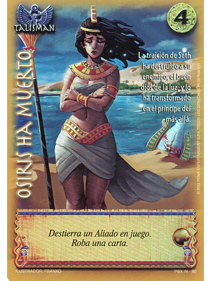 OSIRIS HA MUERTO - SINGLES MITOS Y LEYENDAS