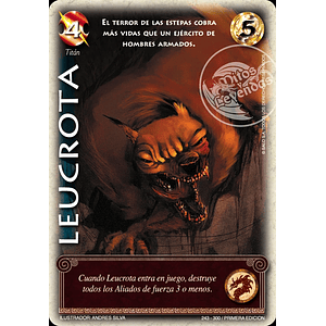 LEUCROTA - SINGLES MITOS Y LEYENDAS