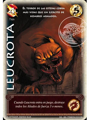 LEUCROTA - SINGLES MITOS Y LEYENDAS