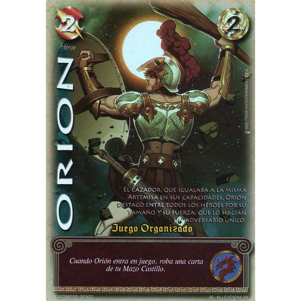 ORION JO - SINGLES MITOS Y LEYENDAS