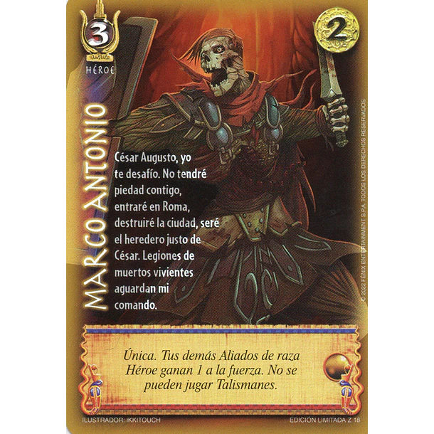 MARCO ANTONIO ZOMBIE - SINGLES MITOS Y LEYENDAS